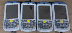 (LOT OF 4) Symbol MC55A0-H70SWQQA9WR Barcode Scanner W/CHARGING DOCK (UNTESTED)