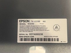 Epson TM-U220IIB DOT MATRIX RECEIPT Printer U220IIB-002 M384B C31CL27002 NEW