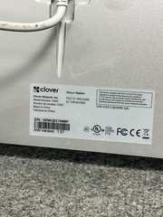 Clover C500 POS Station Monitor P500 Printer H500 Hub 24 Volt White