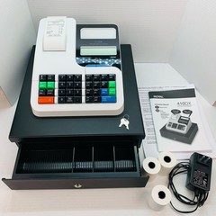 Royal Cash Register 410DX Cash Management System 89214G Keys Manual Tested Works
