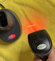NCR Xenon 1902 Wireless Barcode Scanner Kit, Dock & USB Cable included