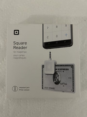 Square A-PKG-0206-01 Credit Debit Card Reader – White for Apple iPhone and…