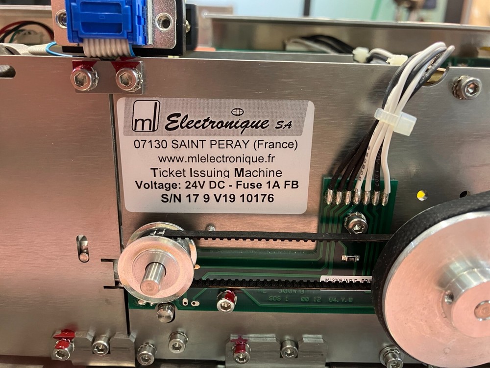 Electronique 07130 Magnetic Ticket Issuing Machine 24v