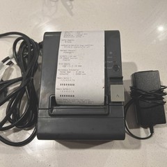 TESTED Epson TM-T20III POS Receipt Printer