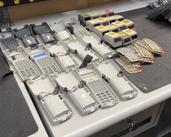 Symbol PDT-3100 Portable Data Terminal Parts-Everything Included As Pictured