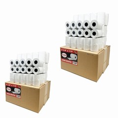 3 1/8 x 119 thermal paper roll, (2 Cases – 100 Rolls) First Data FD100 BPA Free
