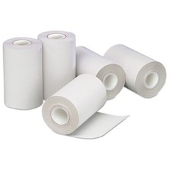 2-1/4″ x 24′ Coreless Thermal Paper Rolls 100/Box BPA Free