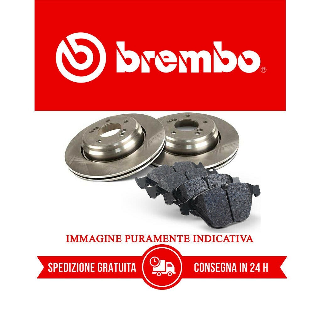 DISC KIT FR.E PADS BREMBO ANT FOR OPEL CORSA C 1.3-1.4-1.6-1.7-1.8
