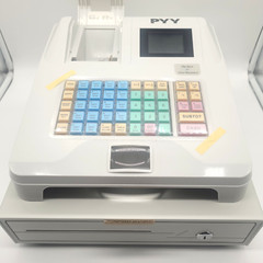 Electronic POS Cash Register with Drawer – PYY 48-Key Dual Display Retail System