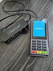 Verifone P400 Plus Stripe Credit Card Terminal, tested, turns on