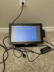AURES Yuno B 15.6″ Touch POS Terminal Intel 3965U 8GB RAM W/ Stand & PSU – READ