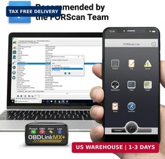 OBDLink MX+ OBD2 Bluetooth Scanner for iPhone, Android, and Windows