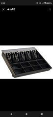 ECH POS Cash Drawer CC-410-B2-5B8C includes key and cable