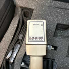 MSI Data Corp PDT-LS Rs-232 Portable Bar Code Reader In Case + HP QBCS-6389