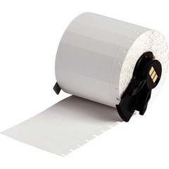 BRADY M6-40-412 Tag,1 15/16 in W,3/8 in H,White 803P67