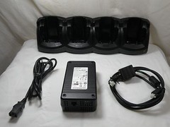 Symbol CRD5000-4000U 4-Slot Cradle/Charger Station for MC5040 MC50 WORKS FINE