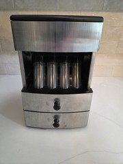 Magnif Deluxe Motorized Coin Sorter Brushed Stainless Finish