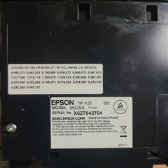 Epson TM-m30 Thermal Receipt Printer – Black Model M335A w/ power cord