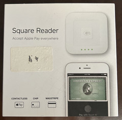 Square Contactless Credit Card and Chip Reader – 1st Gen, White – NEW