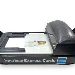 Data Card Addressograph PT N0 30-9160-0901 Flatbed American Express Cards