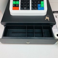 Royal Cash Register 410DX Cash Management System 89214G Keys Manual Tested Works
