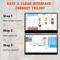 POS Mobile Register Tablet Portable Printer Software App for Restaurant Retail