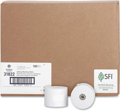 Paper Roll, Single Ply, Bond, 2-1/4″X165′, 100Rl/Count, White (31822)