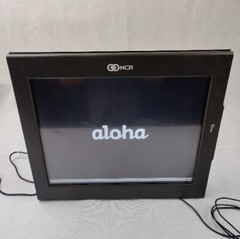 NCR Touchscreen Monitor Model 7754 POS Terminal W Magnetic Reader