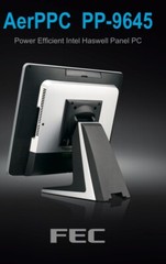 FEC PP-9645C POS Touch Terminal, 15”LCD Bezel Free, CPU i5-4590te 2.0GHz, NIB
