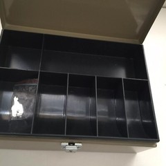 Securit PM Company Deep Steel Cash Lock Strong Box lock replaced with 2 keys