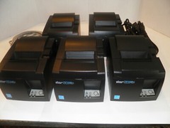 Star TSP100 Thermal POS Receipt Printer TSP143IIILAN w power cord ETHERNET