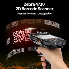 MUNBYN Mobile Computer Android 9.0 1D/2D Bluetooth Wi-Fi 4G NFC Barcode Scanner