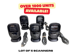 Lot of 5 Zebra Barcode Scanner DS9308-SR00004ZZWW