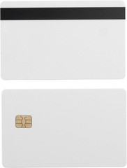 Secure 10 Pack of HiCo 2 Track Magnetic Cards – Compatible with ID Printers