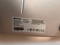 Clover C500 POS Terminal Screen Only Powers On PIN Locked For Parts