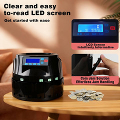 T9600A Professional USD Coin Counter Sorter Coin Counting Machine Automatical