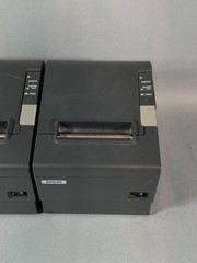 2x EPSON M129H Serial USB Thermal POS Receipt Printer w/ Power Adapter TM-T88IV