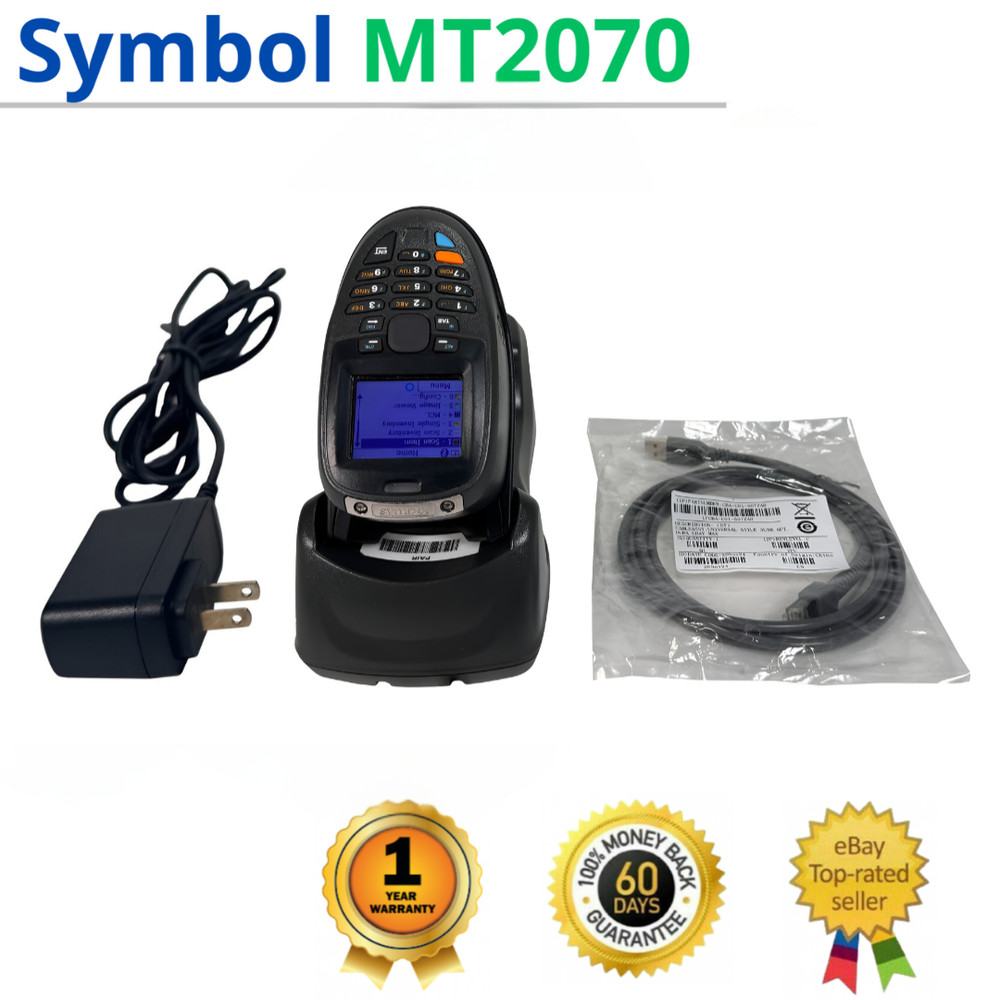 Zebra MT2070 Mobile Barcode Scanner w/STB2078 Dock & Bundle – 1 YEAR WARRANTY!🔥