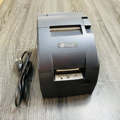 Epson TM-U220B M188B Point Of Sale Kitchen Receipt Printer Ethernet W/ Adapter