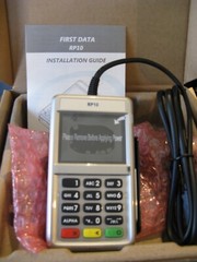 First Data FD150 plus RP10 ENCRYPTED w/PIN code WELLS#350 ***BRAND NEW***