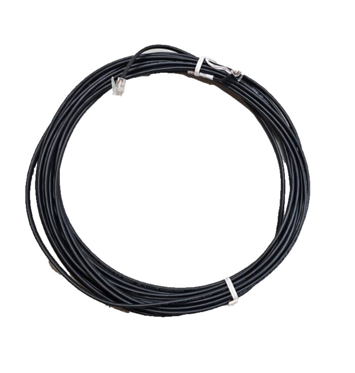 25′ Long RJ12 RJ11 6-pin Serial Cable Fits NCR, Aloha Radiant KDS to Bump Bar