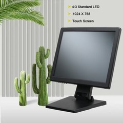 15″ 110V 4:3 Standard LED Touch Screen POS System 170° for windows (7/8/10/11)
