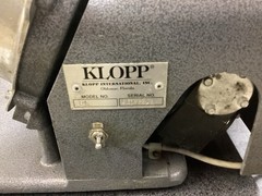 Vintage Klopp Coin Sorter. Tested Working. Good Condition Made In USA