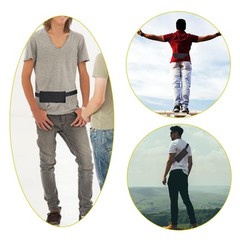 Euro Coin Holder Dispenser Fanny Pack Banknote Waiters Purse Organizer Belt