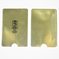 10Pcs Anti-Scan Card Sleeve Anti-Magnetic Anti-Theft anti RFID/NFC Scanning Alum