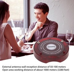 Wireless Calling System 20 Call Buttons Professional Restaurant Pager Syste PLMO