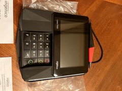 Ingenico Lane 7000 Credit Card Payment Terminal POS EMV NFC PIN Pad Turns On