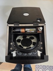 Magnif Deluxe Motorized Coin Sorter Brushed Stainless Finish