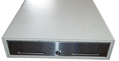M-S Cash Drawer Insert Keys Included White SP-103-BMA Made in Japan Heavy Steel
