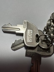 TEC Lot Of 17 Cash Register Keys Various Mix RTR MA MGR 8R203 8R201 2206 2202 +